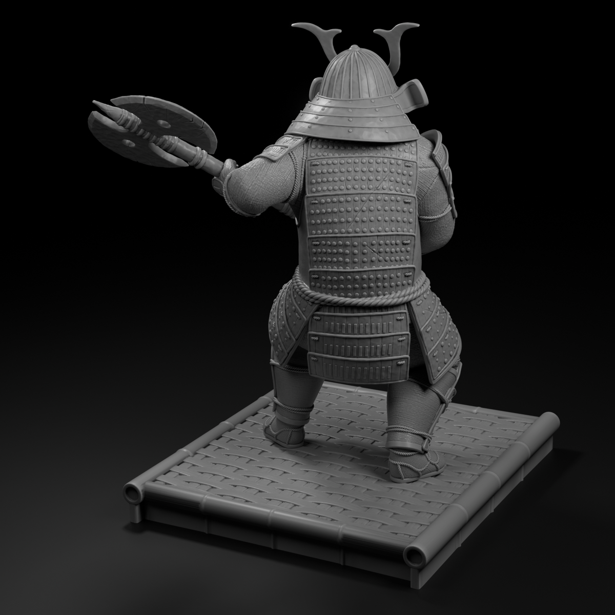 Legendary Panda Khan (1:10 Scale Resin) Physical Model Garage Kit